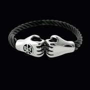 Punching Hands Bracelet- Black