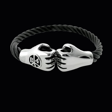 Punching Hands Bracelet- Black