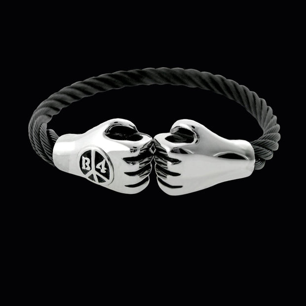 Punching Hands Bracelet- Black