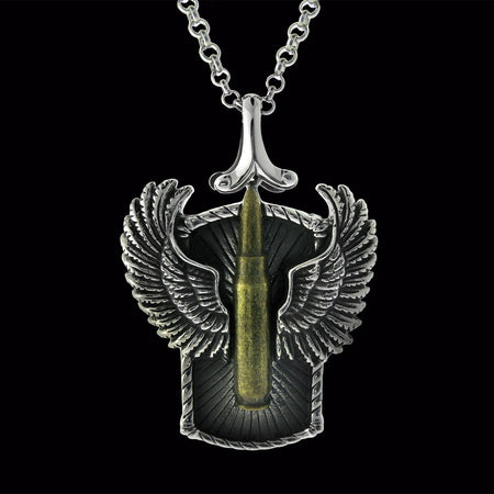 bullet jewelry, Sterling Silver Bullet, bullets 4 peace,