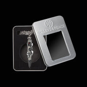 Pure Rose & Heart - Black Swarovski