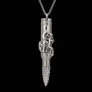 music sign, music accessories, music pendant, swarovski jewelry,