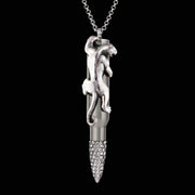 biker accessories, biker tattoo, panther pendant, hard core jewelry, ed hardy, king baby