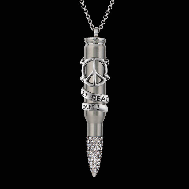 bullet design, yoga accessories, tattoo accessories, yoga merchandise, yoga gift, made in usa, pride jewelry, recycled jewelry, bike accessories, urban jewelry, green jewelry, rafi bullet, bullets 4 peace, bullet pendant, bullet gift, bullet swarovski, peace jewelry, peace bullet, charity fashion, bullet fashion, bullet necklace, bullet chain, man stainless steel jewelry, woman stainless steel jewelry