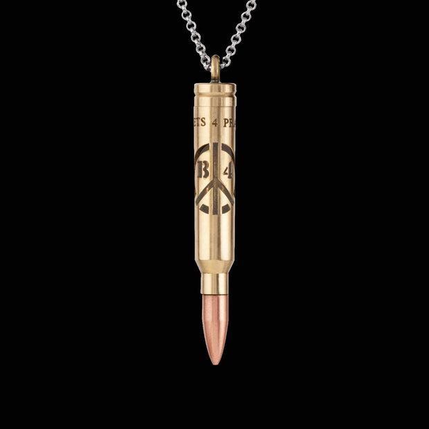 peace pendant, glow pendant