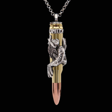 stainless steel pisces, stainless steel fish, pisces jewelry, pisces pendant, pisces necklace, pisces jewelry, pisces unity, stainless steel pisces, swarovski pisces, bullet jewelry, Sterling Silver Bullet, bullets 4 peace, bullet pendant, bullet gift,