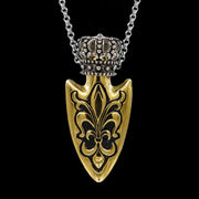 Arrow & Crown - Gold