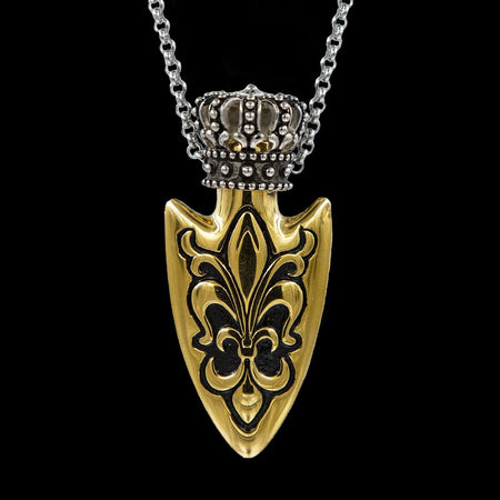 Arrow & Crown - Gold