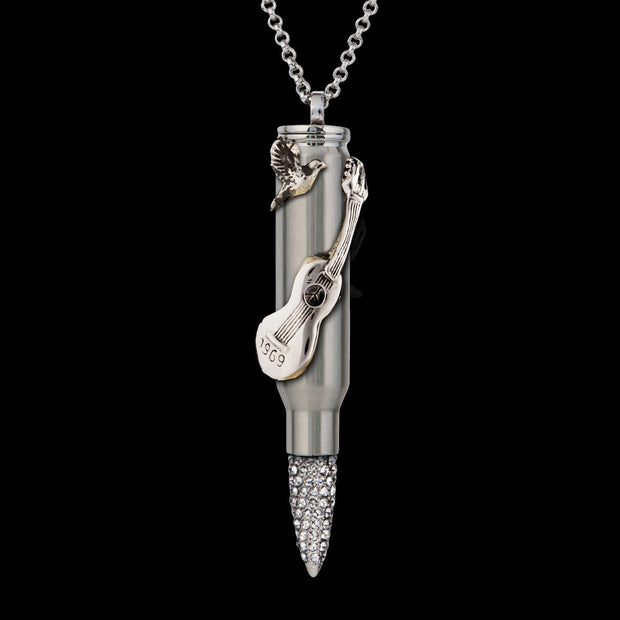 bullet design, yoga accessories, tattoo accessories, yoga merchandise, yoga gift, made in usa, pride jewelry, recycled jewelry, bike accessories, urban jewelry, green jewelry, rafi bullet, bullets 4 peace, bullet pendant, bullet gift, bullet swarovski, peace jewelry, peace bullet, charity fashion, bullet fashion, bullet necklace, bullet chain, man stainless steel jewelry, woman stainless steel jewelry