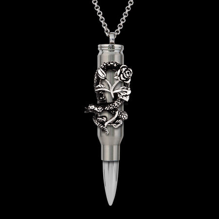 bullet design, stainless steel rose, beautiful bullet, army design, tough guy jewelry, bullet for me,