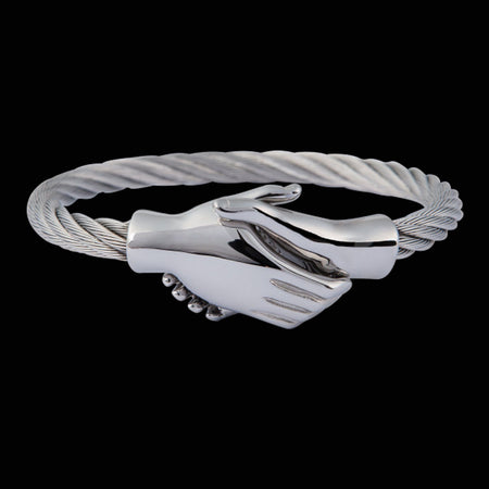 Lend a Hand Bracelet - Silver