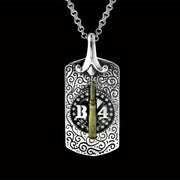 god-tag, army jewelry, bullet dogtag,