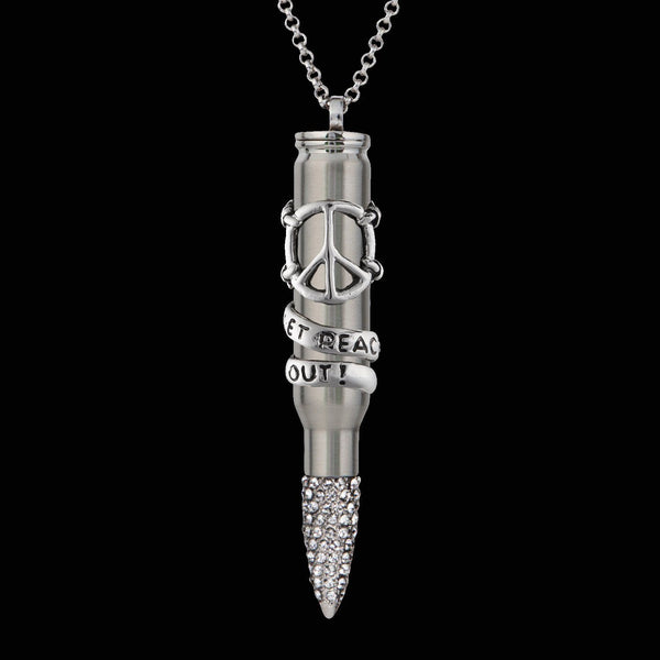 Pure Let Peace Out - Clear Swarovski, product photograph