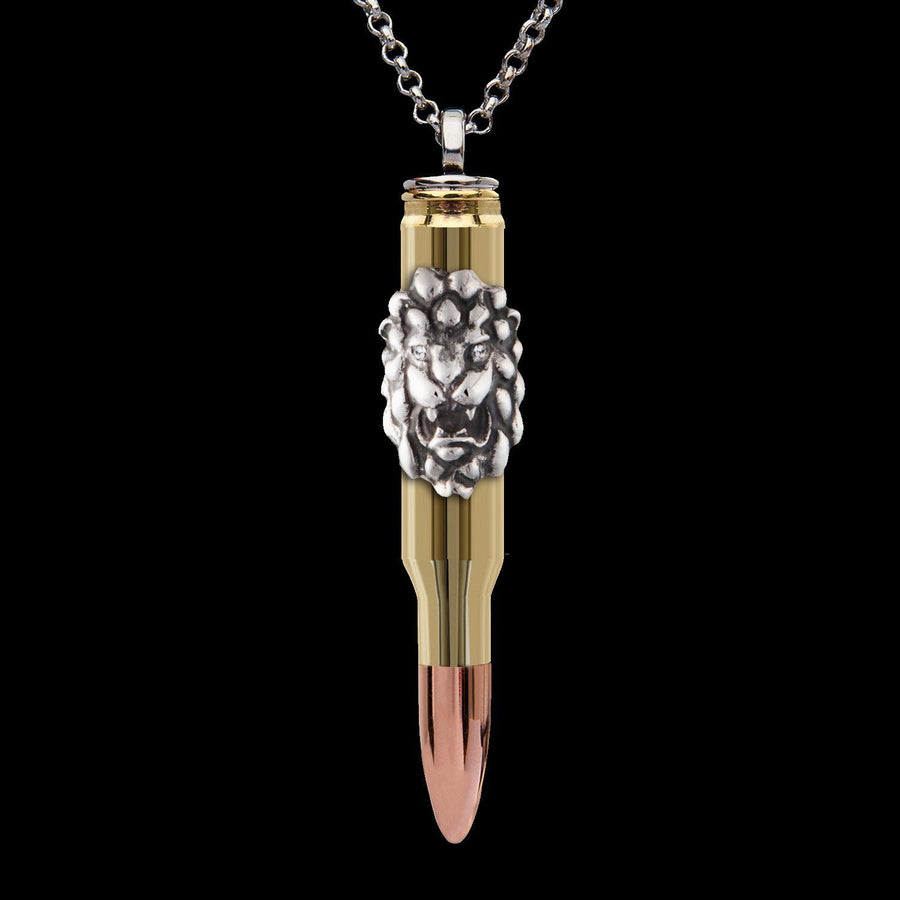 Signature Sterling Silver Lion, product photograph